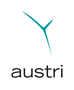 Bildet viser logoen til Austri Vind