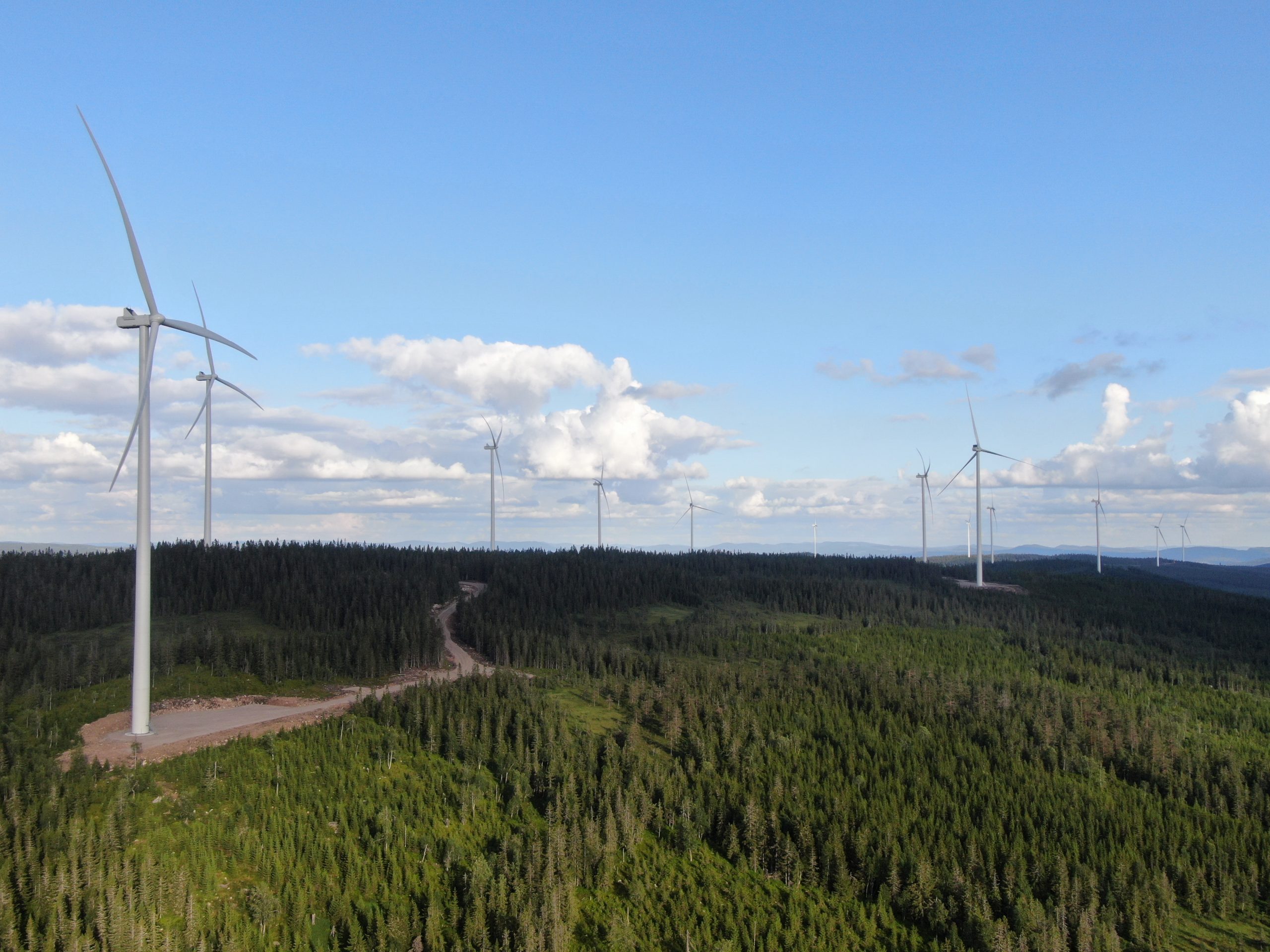 Bildet viser turbiner